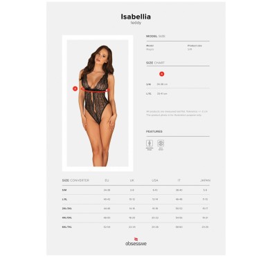 Bielizna-Isabellia body L/XL